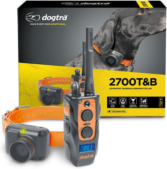 2700TB Training and Beeper Dog Remote Trainer 1-Dog Unit