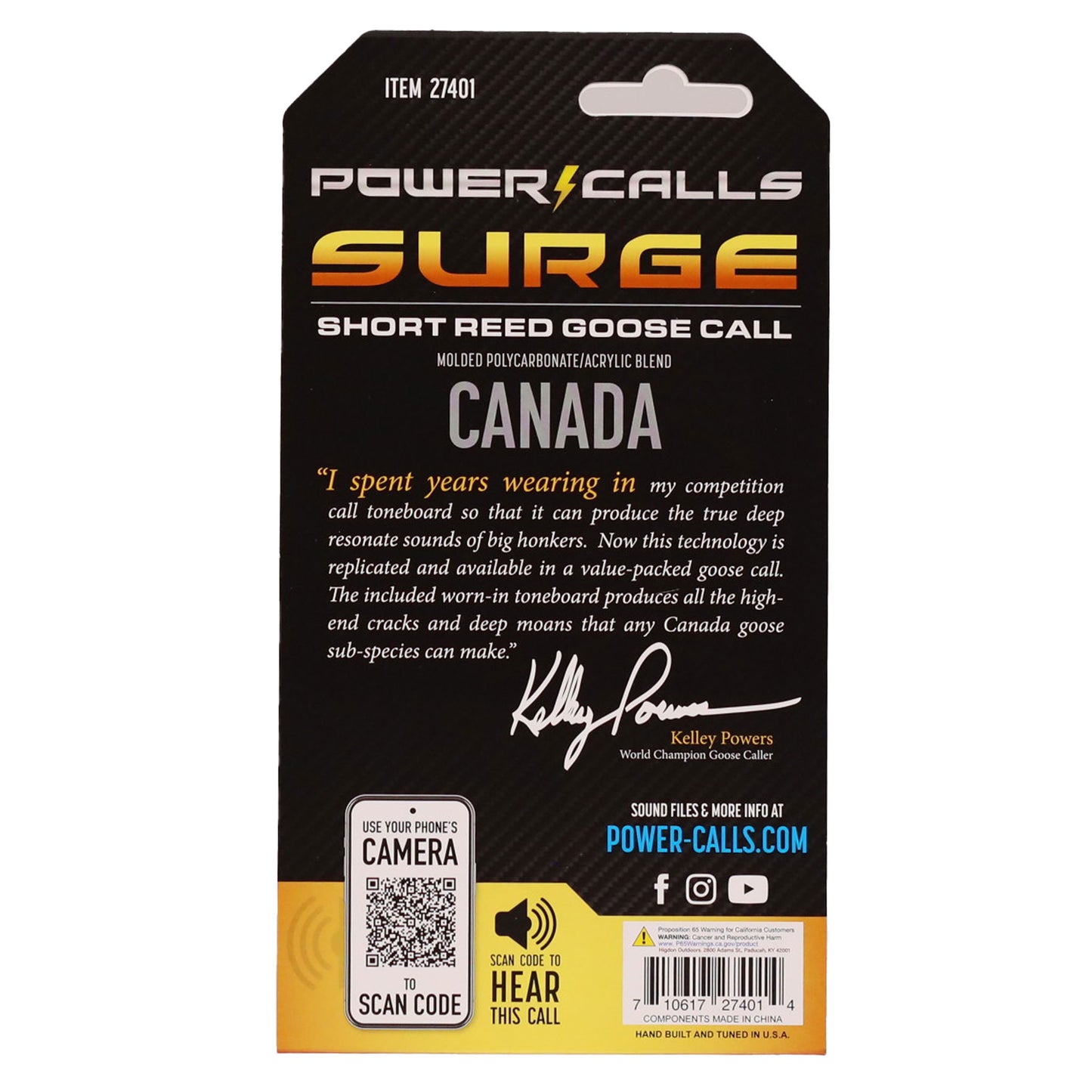 Surge, Stealth Black (Polycarbonate)