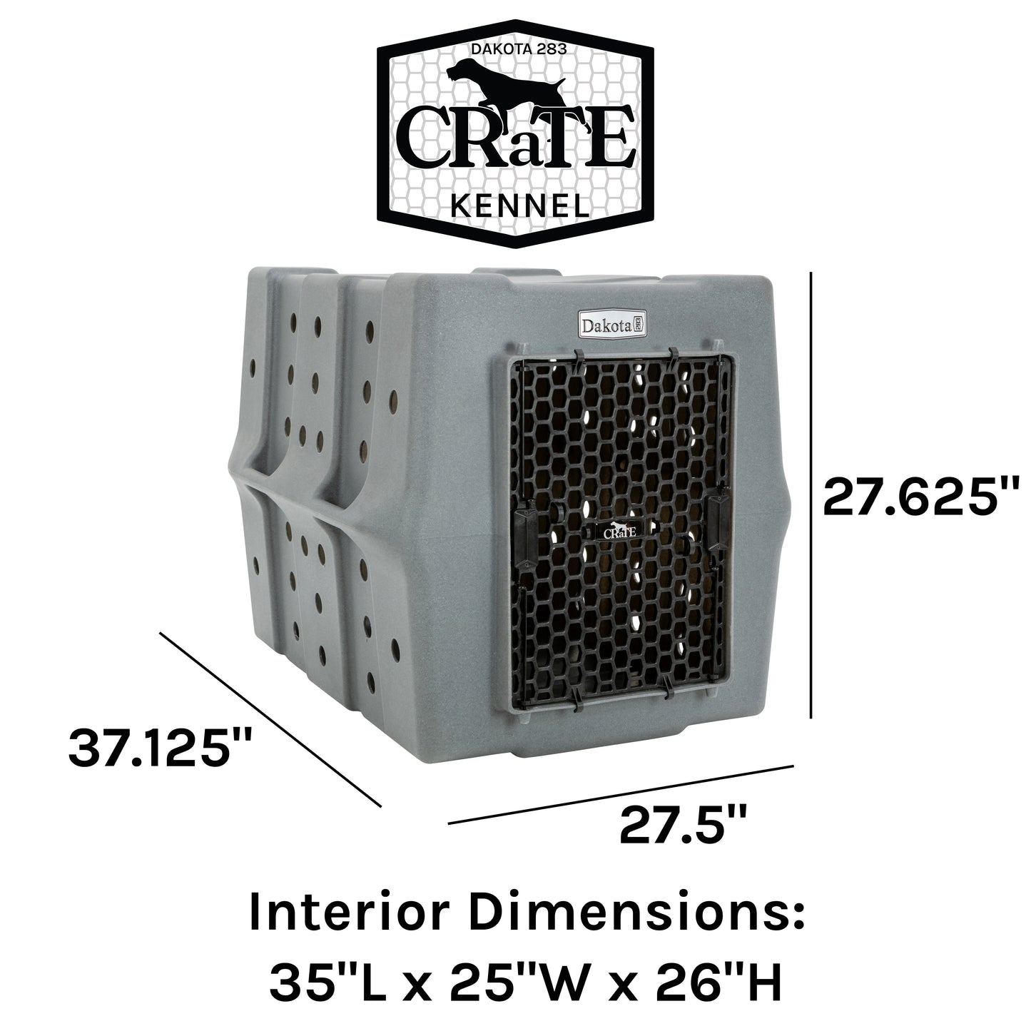 Dakota 283 CRaTE - Canine Rough and Tough Economy Kennel - Large