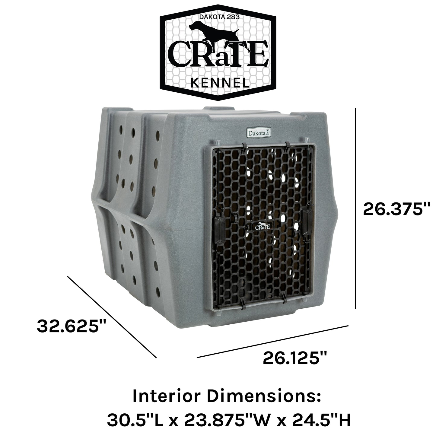 Dakota 283 CRaTE - Canine Rough and Tough Economy Kennel - Intermediate
