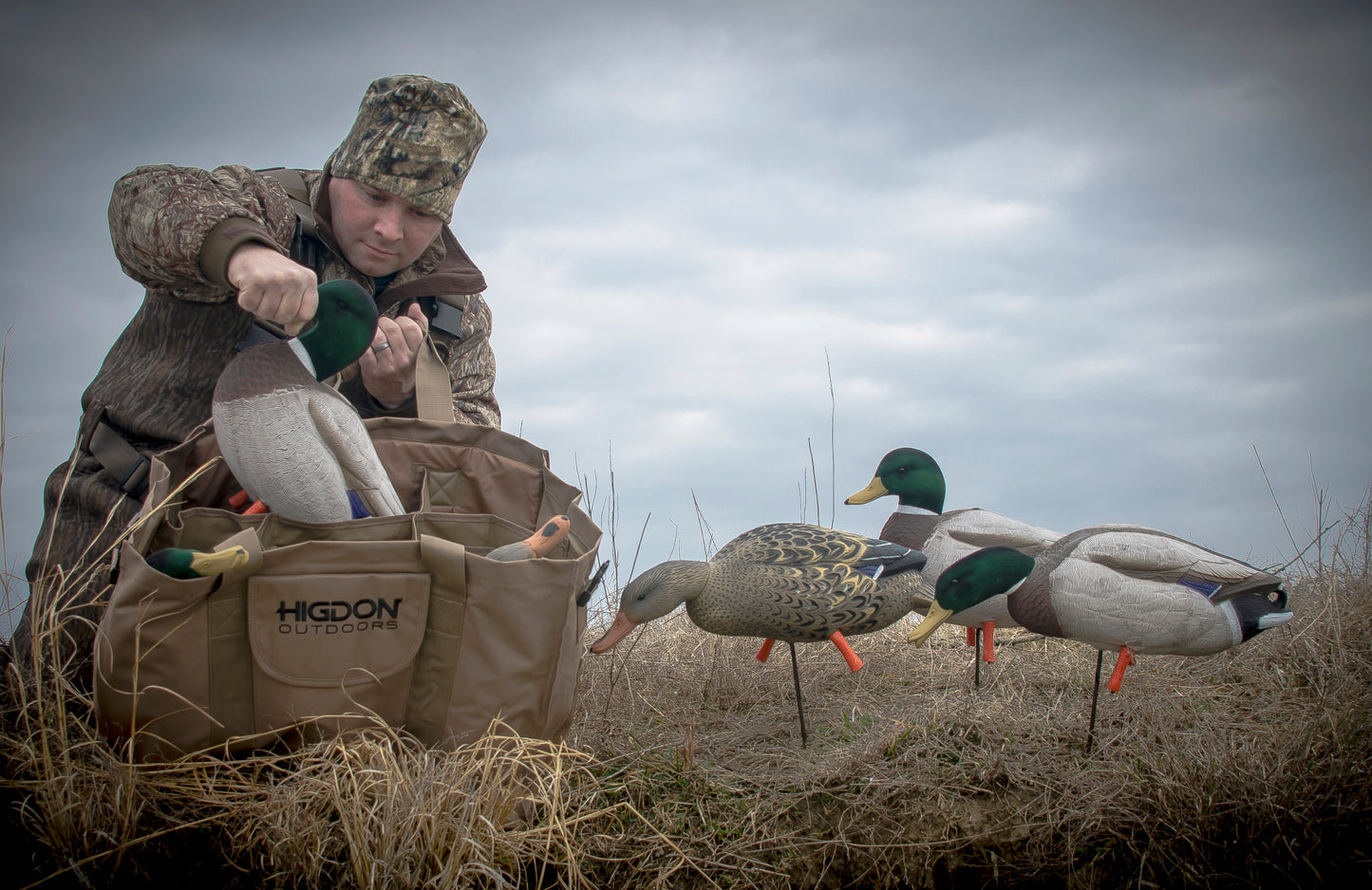 Magnum Full-Body Mallard Variety Pk, Flocked Heads (6pk)