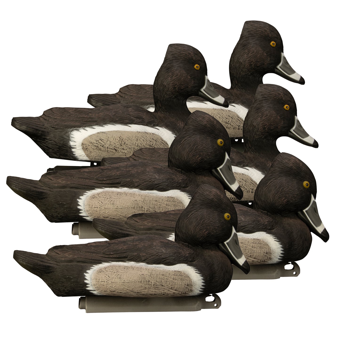 Battleship Ringneck Foam Filled Drakes (6pk)