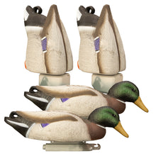Magnum Mallard Feeder Pack Foam Filled All Drakes 2 butts,2 skimmers (4pk)