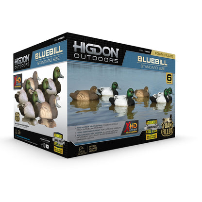 Standard Bluebill, Foam Filled