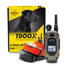 1900X Remote Dog Trainer 2-Dog Unit