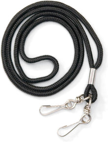 Nylon Double Clip Lanyard