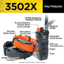 3502X Dual Dial Trainer 2-Dog System
