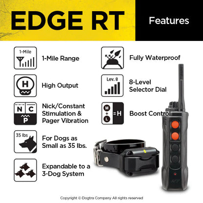 EDGE RT Expandable Dog Remote Trainer