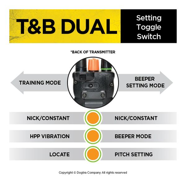 Dual Dial Train & Beep 1-Dog Unit