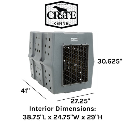 Dakota 283 CRaTE - Canine Rough and Tough Economy Kennel - X-Large