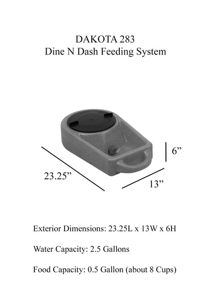 Dakota 283 Dine N Dash Feeding System
