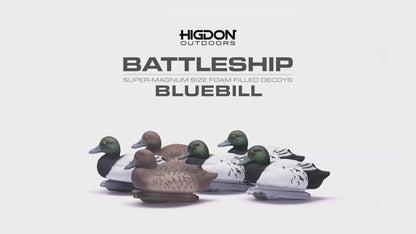 Battleship Bluebill Foam Filled (6pk)