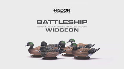Battleship Widgeon Foam Filled (6pk)