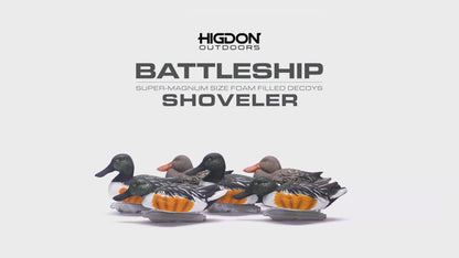 Battleship Shoveler Foam Filled (6pk)