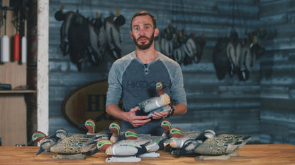 Standard Green Wing Teal, Foam Filled
